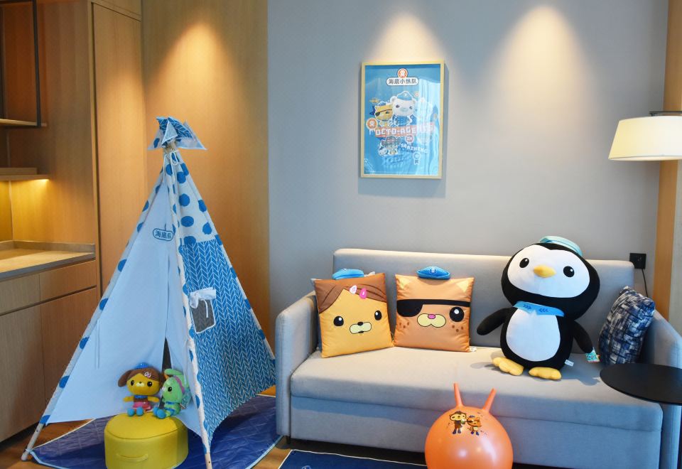 海底小縱隊雙床親子主題房
