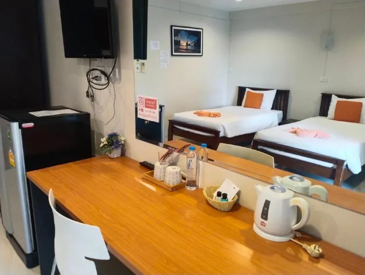 ห้องบัดเจท เตียงเดี่ยว 2 เตียง