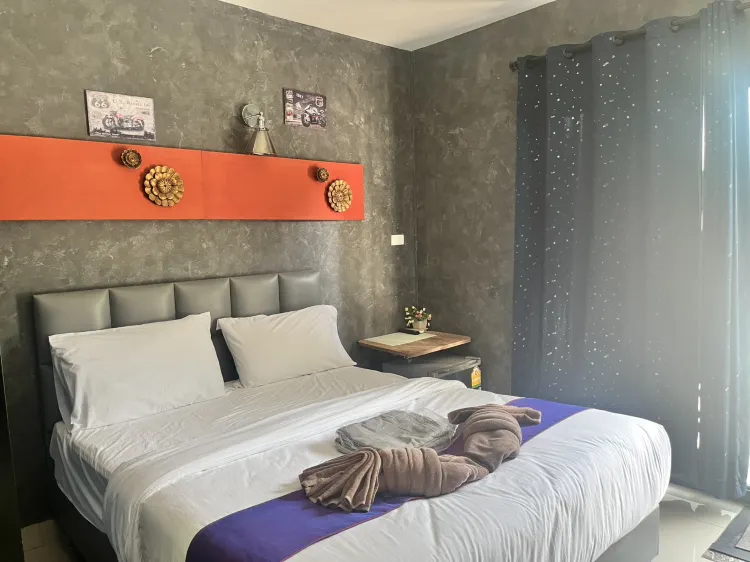 A 4 A5 A6 A7 A8  ห้องซูพีเรียซิงเกิล, วิวสวน