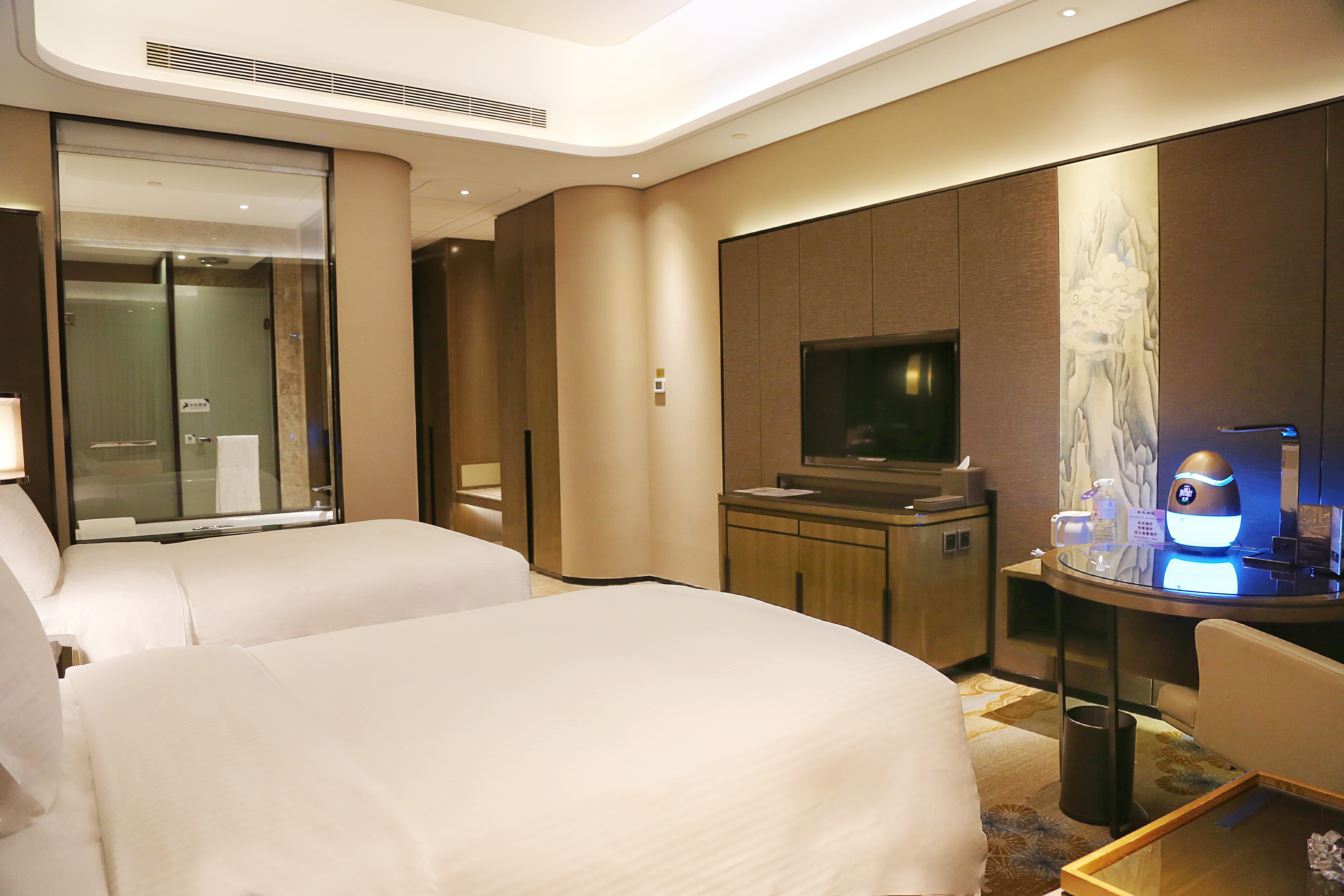 森林氧吧雙床房（森呼吸+負氧離子凈化器）