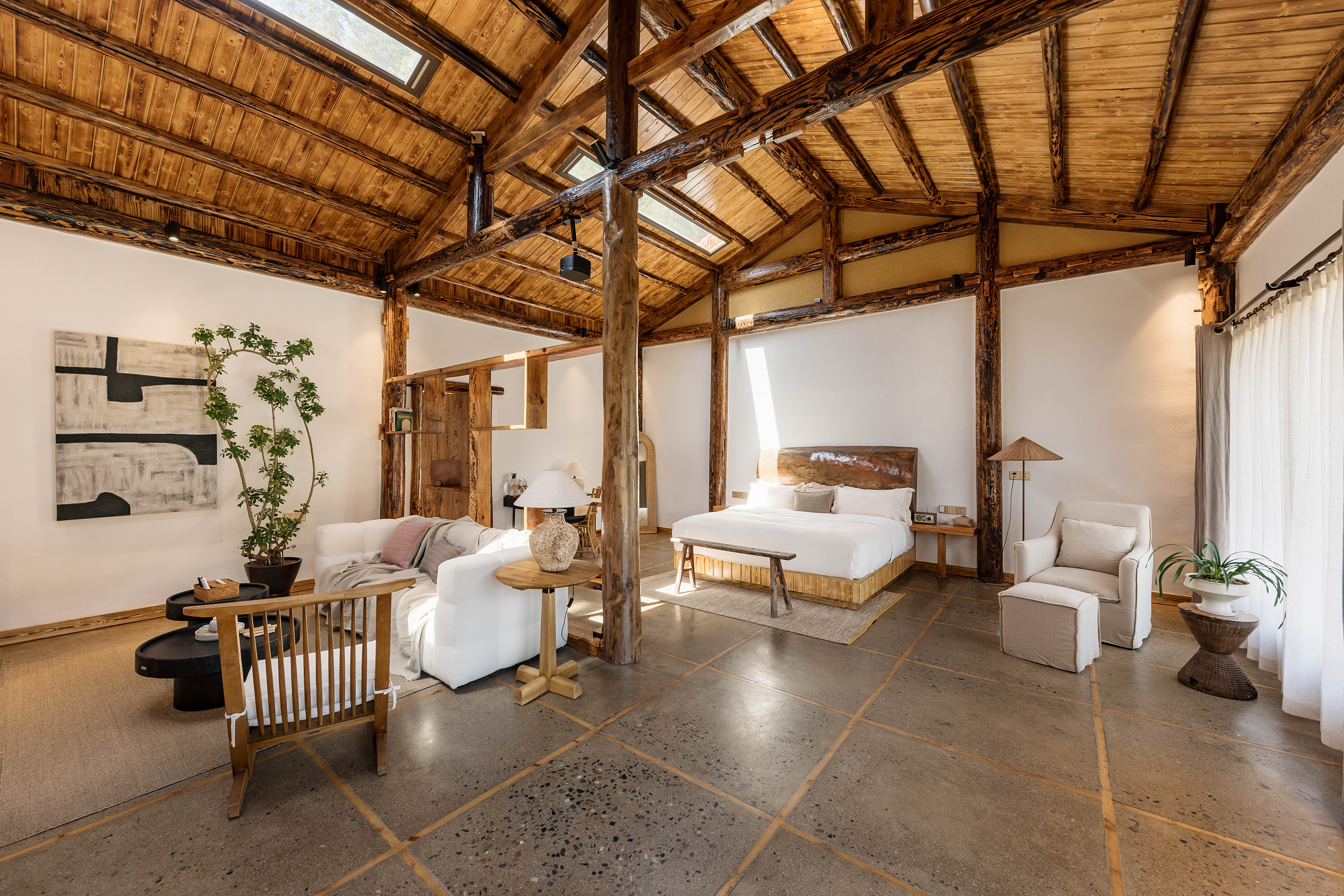 轻奢一室一厅套房（壁炉）