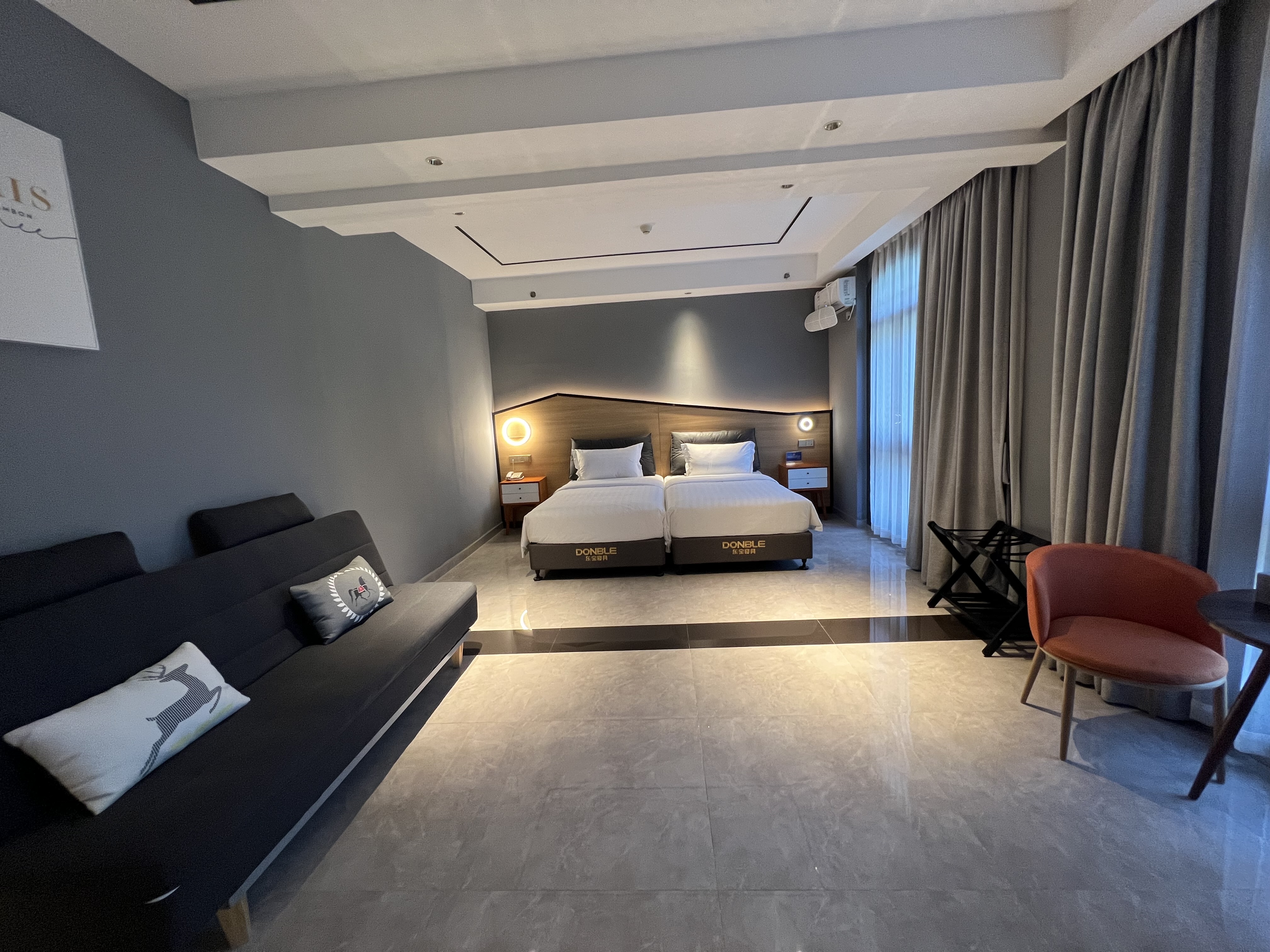 精致主题双床房