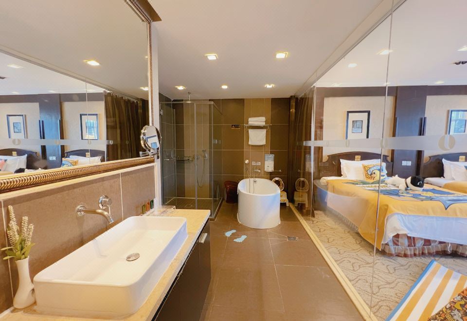 小黄鸭主题亲子房