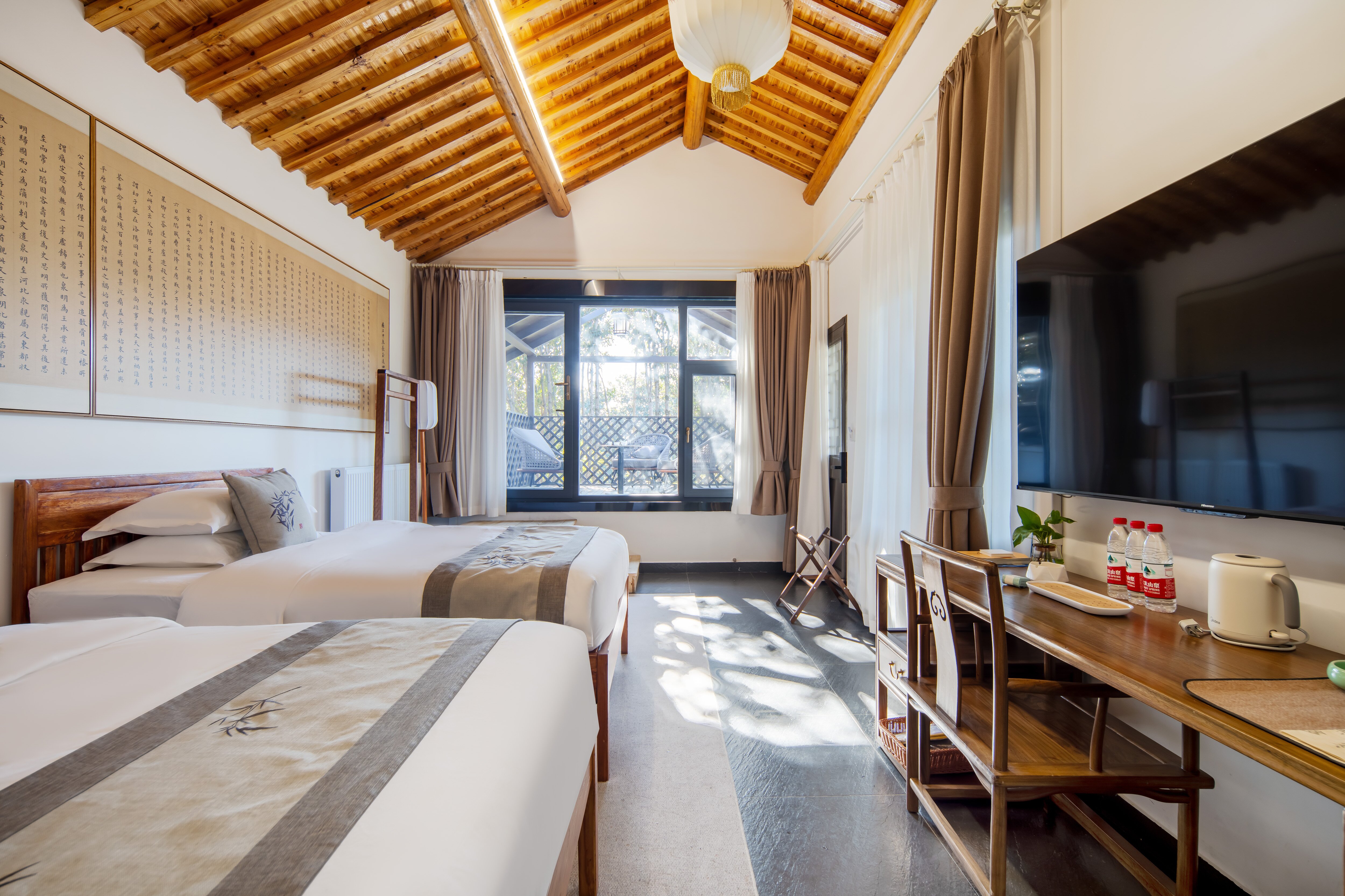 山行·家庭房（全屋暖气+观景露台+戴森吹风机）