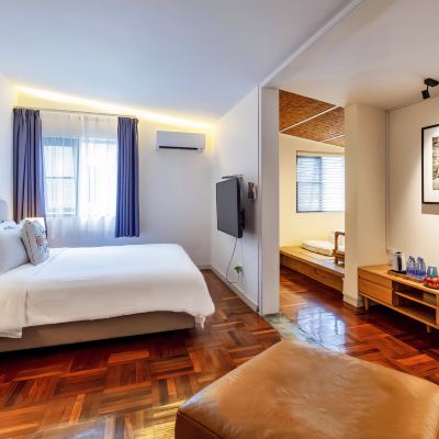 榻榻米家庭套房（超寬榻榻米+電視投屏+智能馬桶） 深圳6號花園酒店優惠