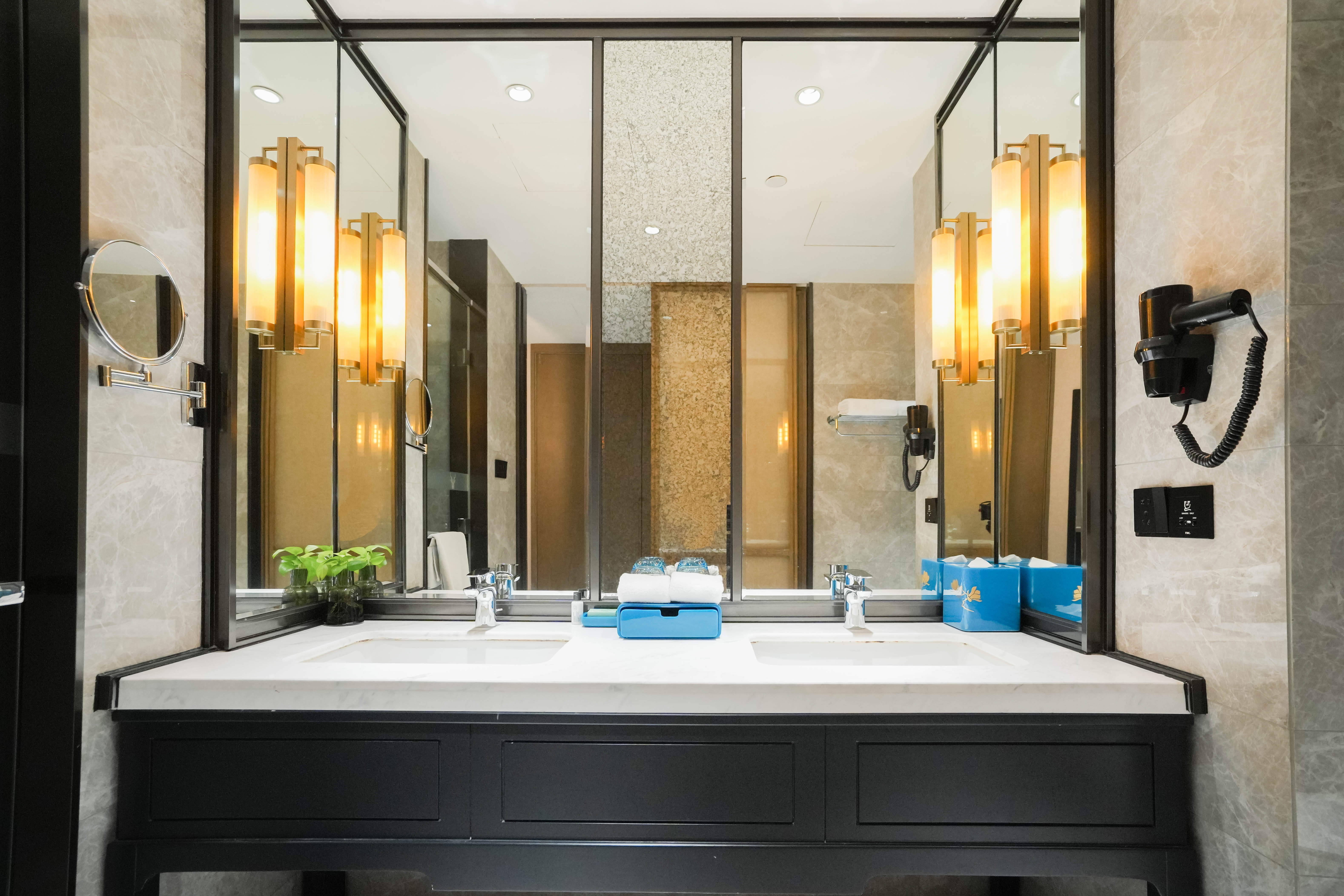 港府洲际双床房