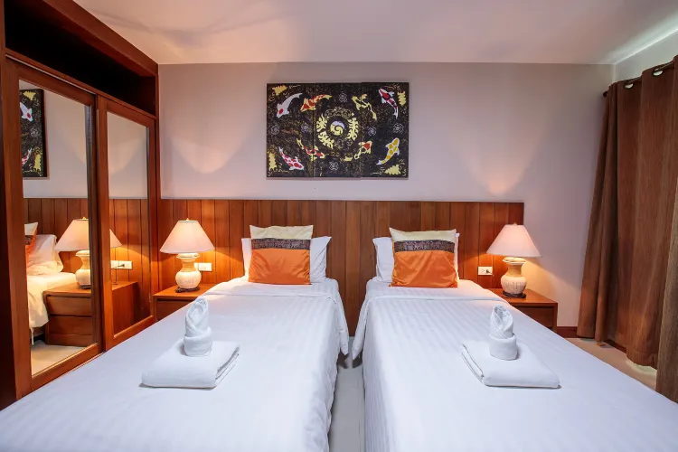 ห้องซูพีเรียร์ เตียงเดี่ยว 2 เตียง