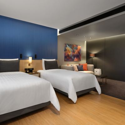 甄選雙床房 洲至奢選曼谷新浩中央飯店優惠