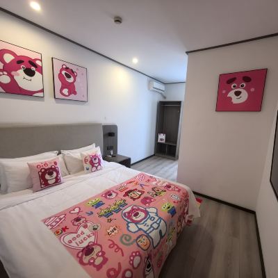 歡樂主題大床房 上海盎格飯店（新國際博覽中心龍陽路地鐵站店）優惠