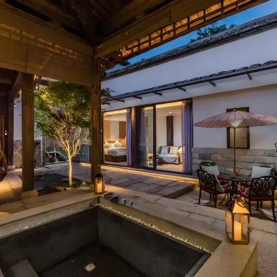 聽雨軒庭院湯池套房 福州杭舍民宿（三坊七巷上下杭店）優惠