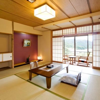 和風リバービュールーム(浴室)(本館) 夢乃井 クーポン