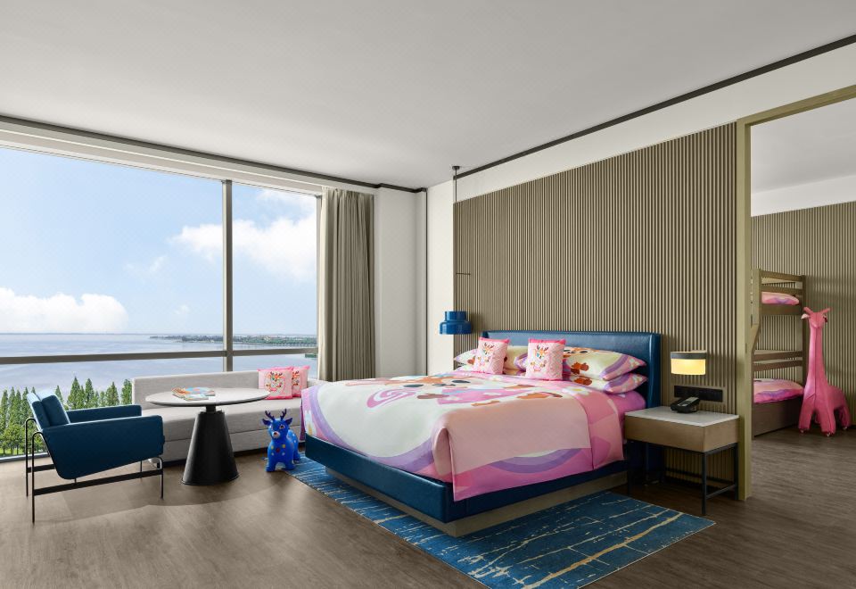 湖景豪華家庭套房（兩臥室）