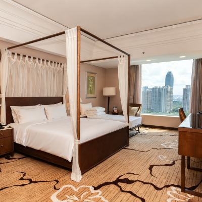 行政家庭房（東江晝夜景緻） 惠州康帝國際酒店優惠