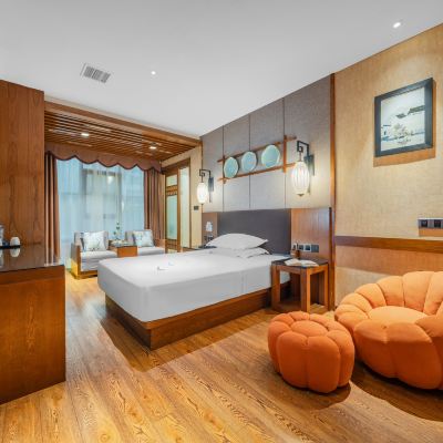 青樸·陶溪川雲眠房|高清投屏電視+晚安床墊+零壓枕 水晶璞邸飯店（景德鎮陶溪川店）優惠