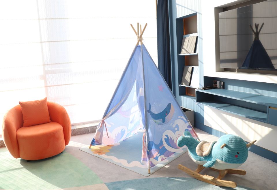 深海奇遇記主題家庭套房（高低床 | 滑梯）