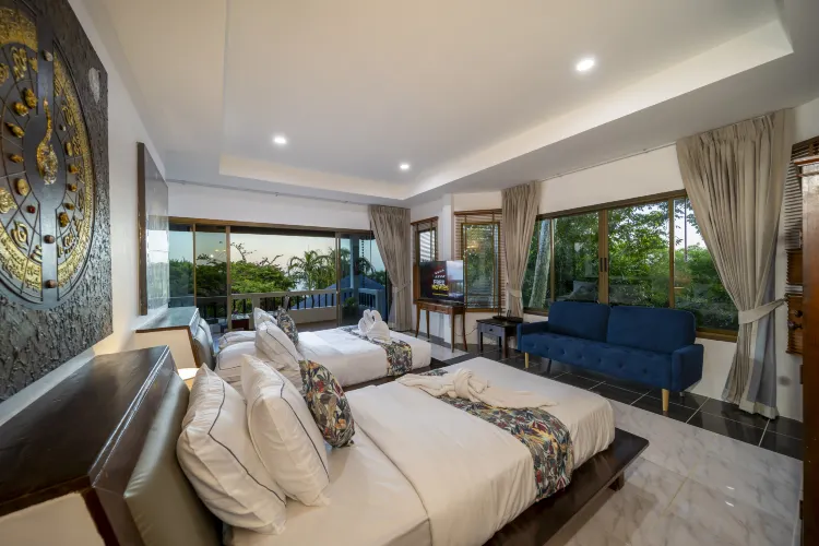 วิลลาดีลักซ์แบบสามห้องนอน(vacation)