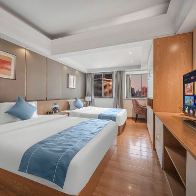 城景雙床房 溪月江景飯店（重慶解放碑洪崖洞店）優惠