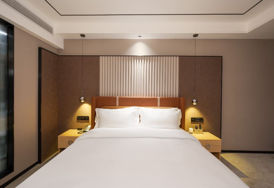 虔景·豪华智能大床房【智能语音小度+乾湿分离+舒心】