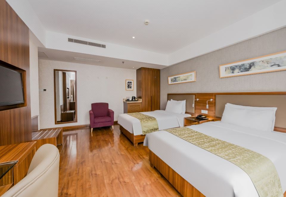 双床房（投屏电视+小冰箱）