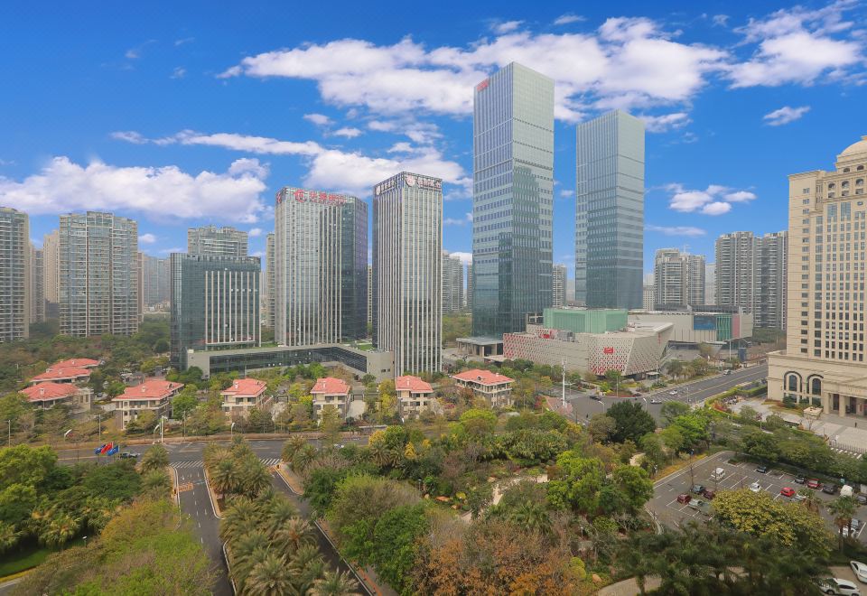 豪华CBD景观双床房（阳台）