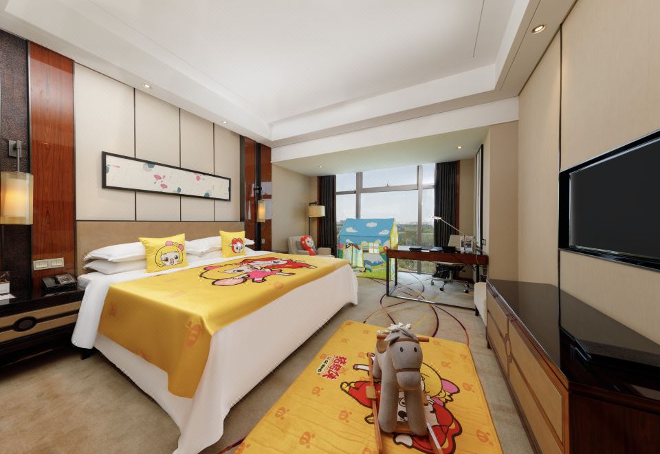 Sheraton Langfang Chaobai River HotelKuya Family Theme Deluxe Double Bed Room