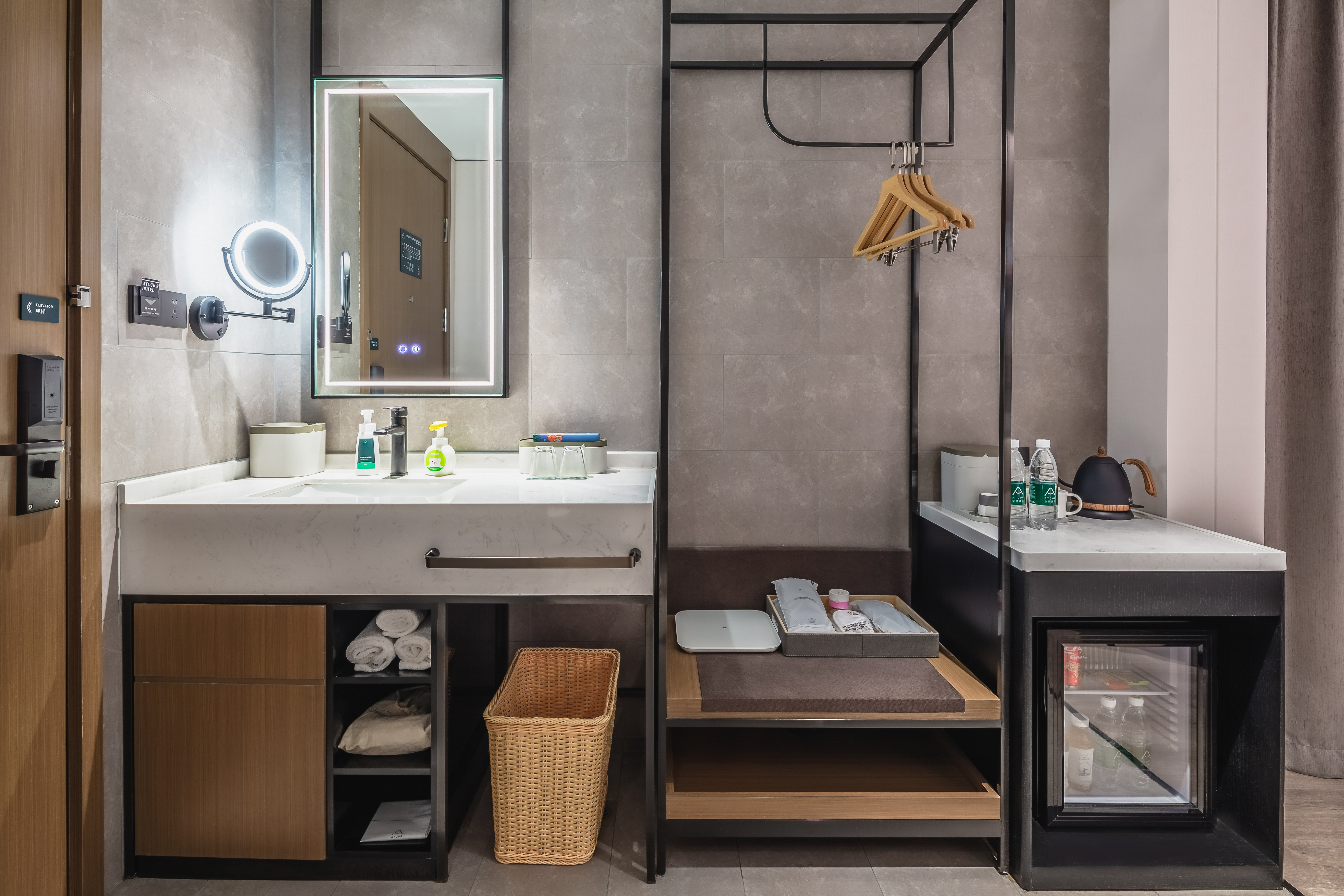 几木亲子双床房（深睡枕+投屏电视+小童区+迷你冰箱）