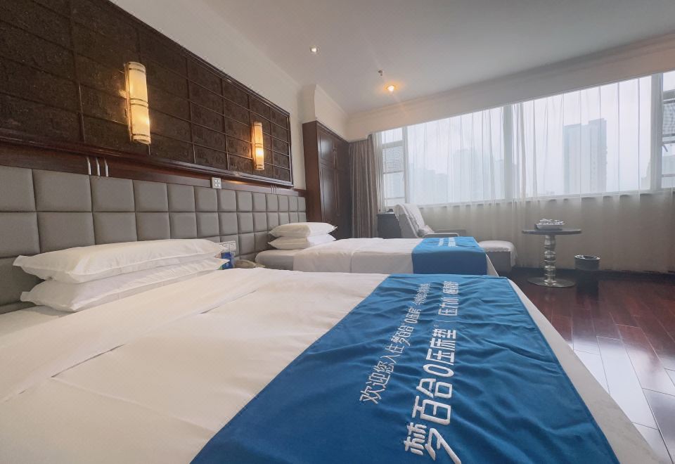 夢百合0壓雙床房（帶0壓床墊+0壓記憶枕）