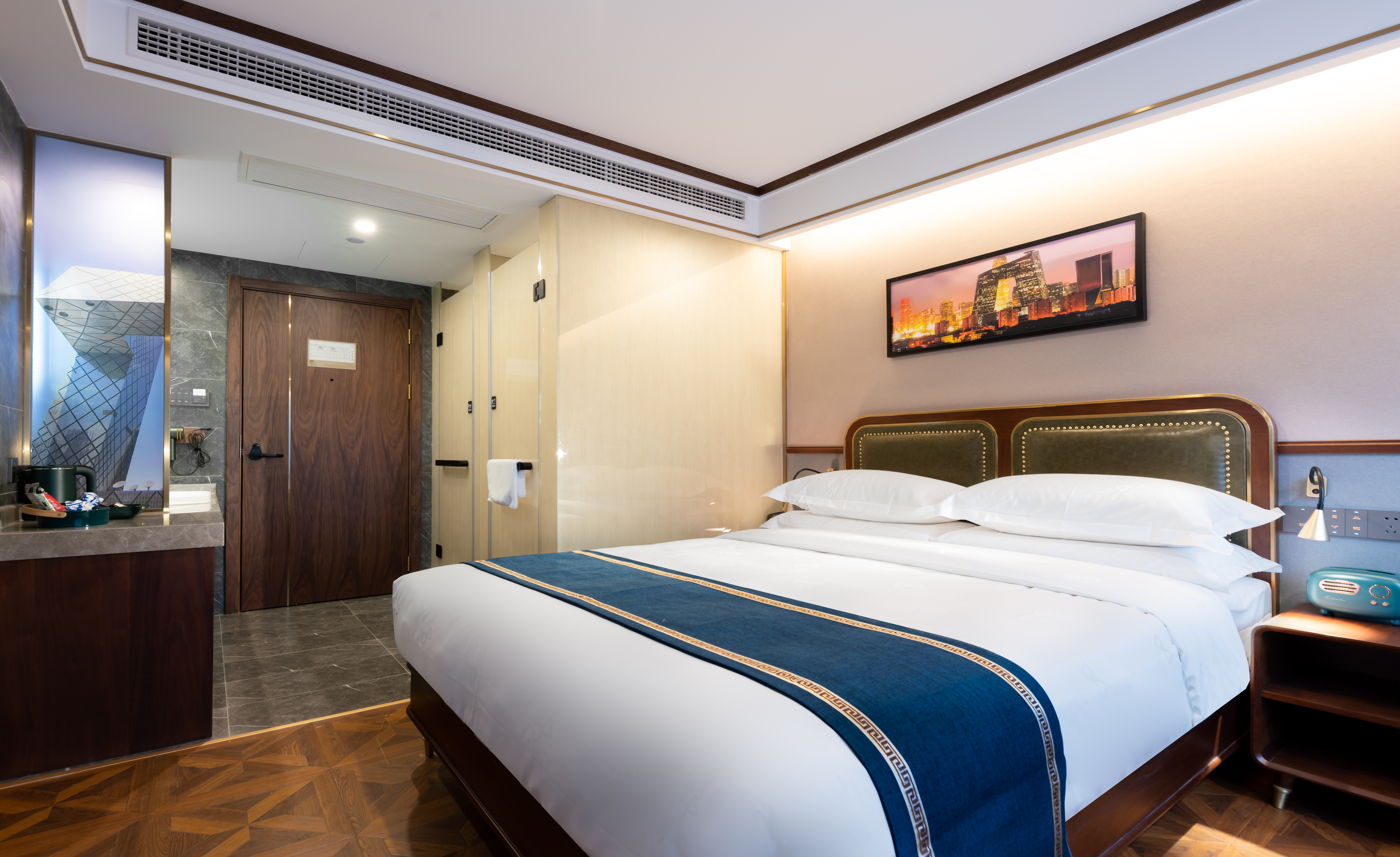 时光温馨大床房（深睡记忆枕+零压床垫+智能投屏）