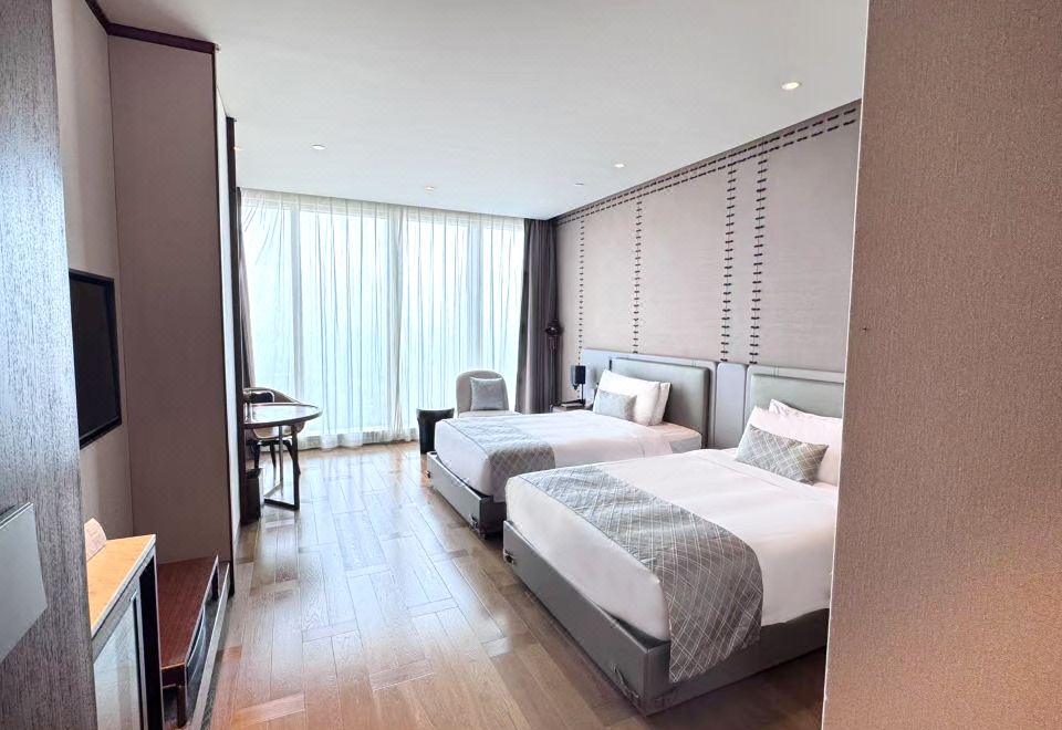 豪華雙床房-月色如許