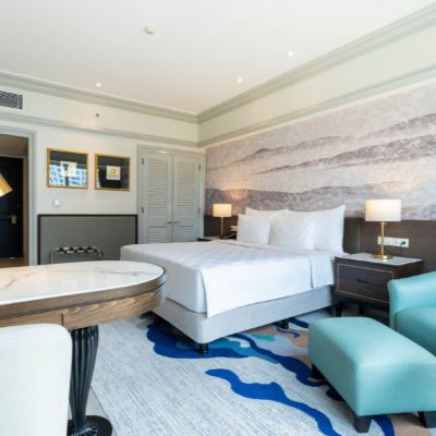 尊貴豪華特大床房 （可吸煙） 雅加達卡薩布蘭卡温德姆酒店優惠