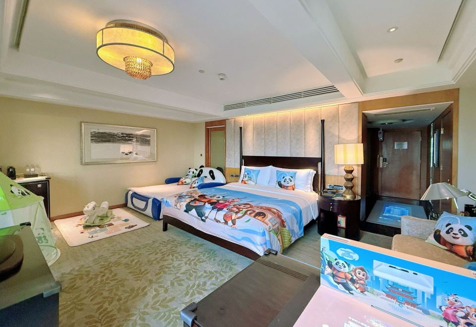 Intercontinental Century City Chengdu1 King 1 Single Premium AI Family Room