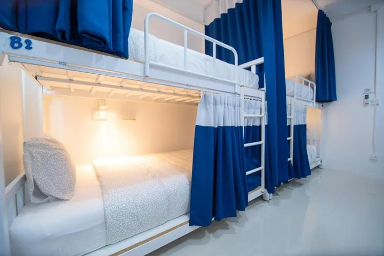 Bed In 4 Bed Male Dorm Room