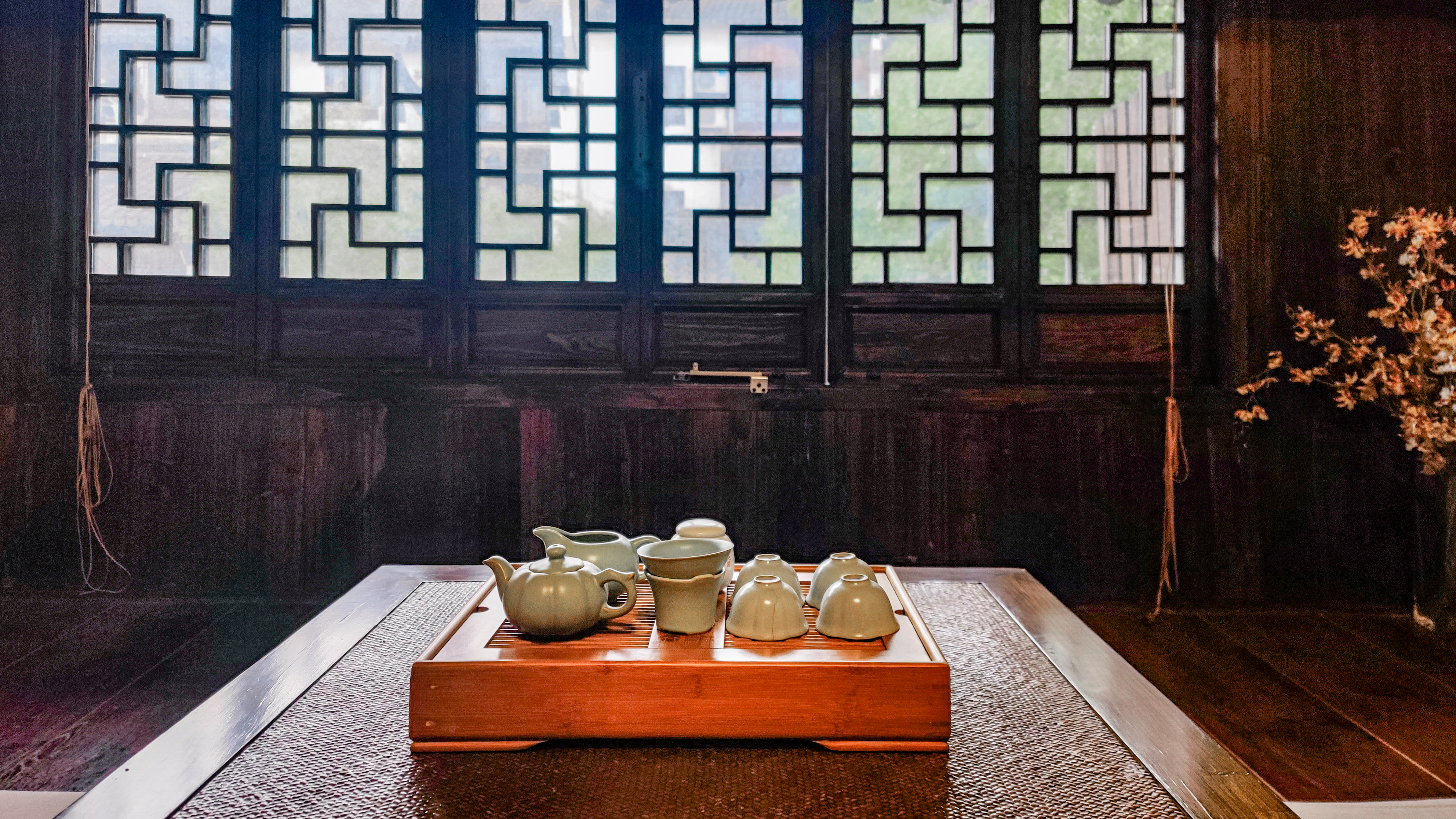 河景·两卧两厅复式套房（75号）（古雅丝制蚊帐+民国风会客厅+超大榻榻米）