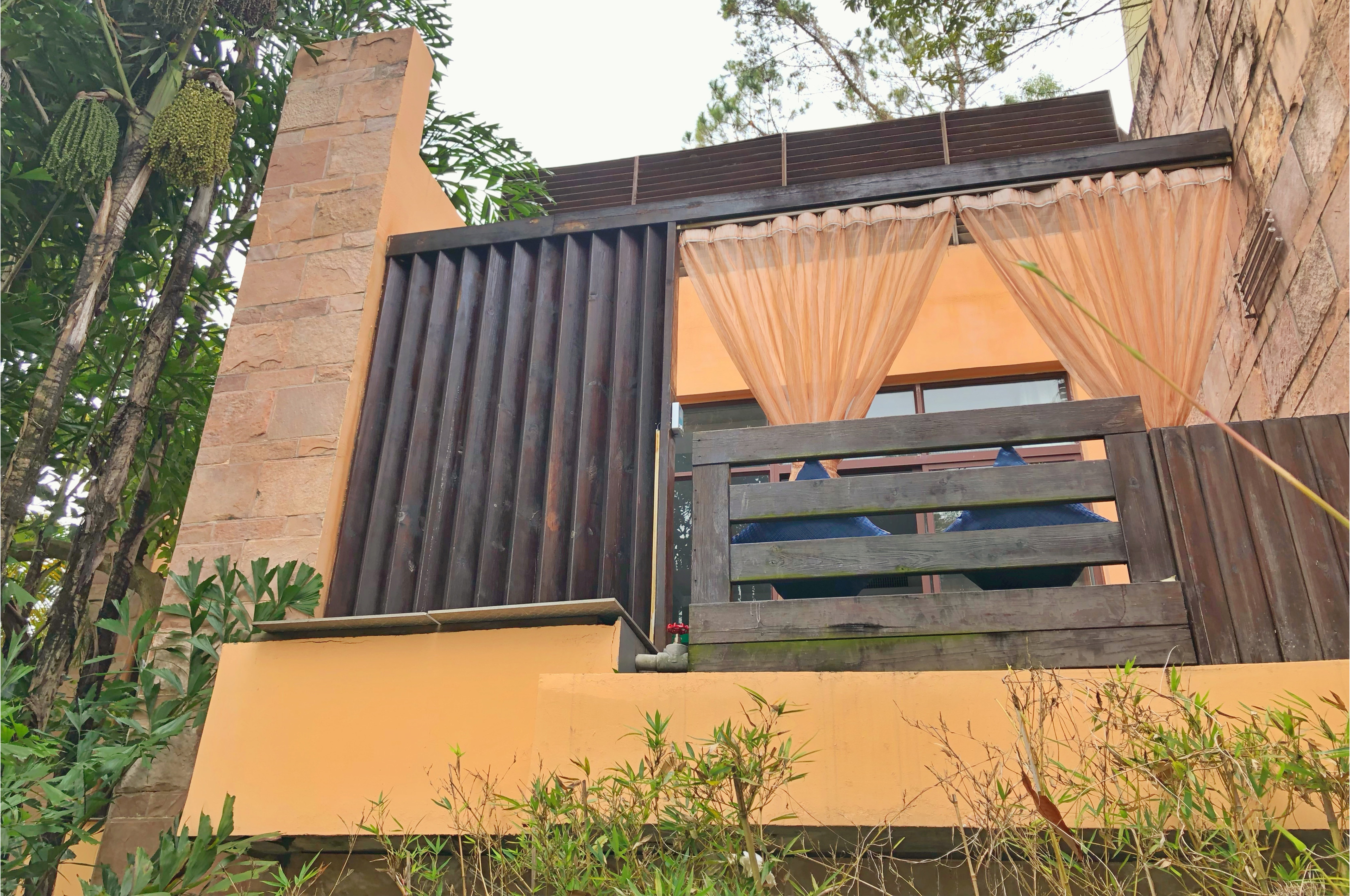 半山别墅花园双床房|独立温泉池