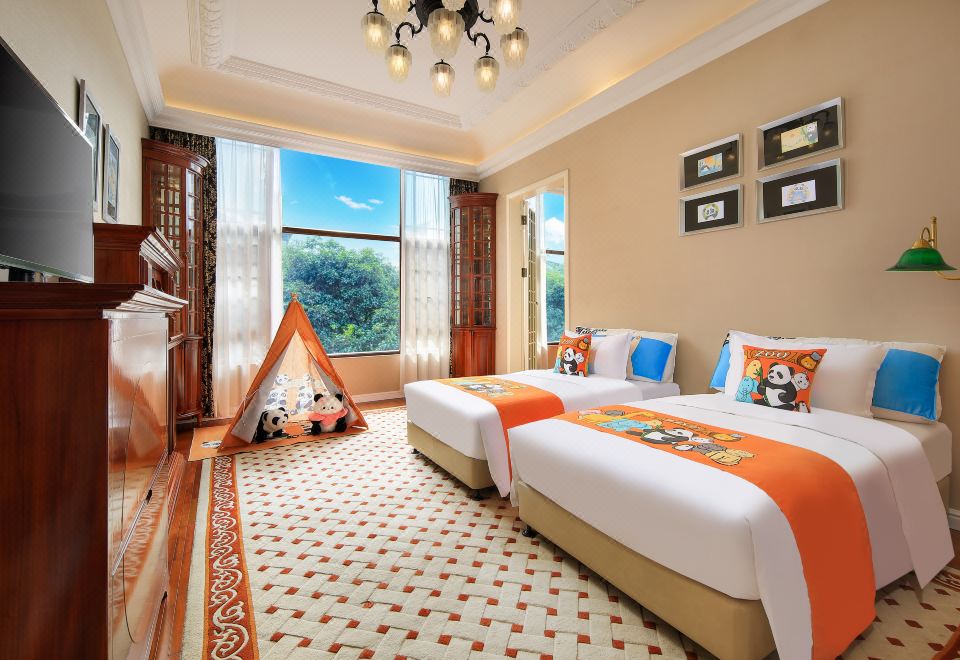 花样年华·花园亲子套房（芝华士床垫+小童帐篷）