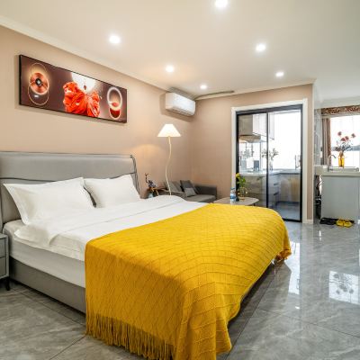 特惠大床（複式單間）-（洗衣機） 西安喜滿客飯店（高鐵北站店）優惠