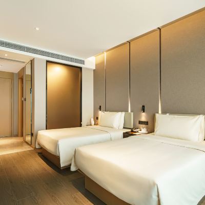 舒適雙床房 樂山高鐵站亞朵飯店優惠