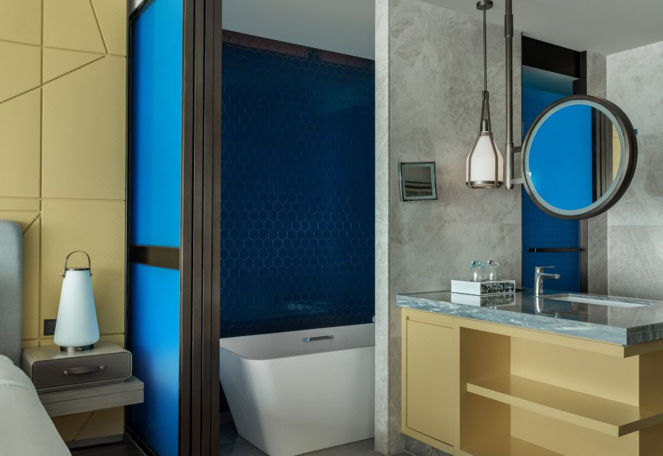 亲子海景双床房（180度全落地窗看海景日出）