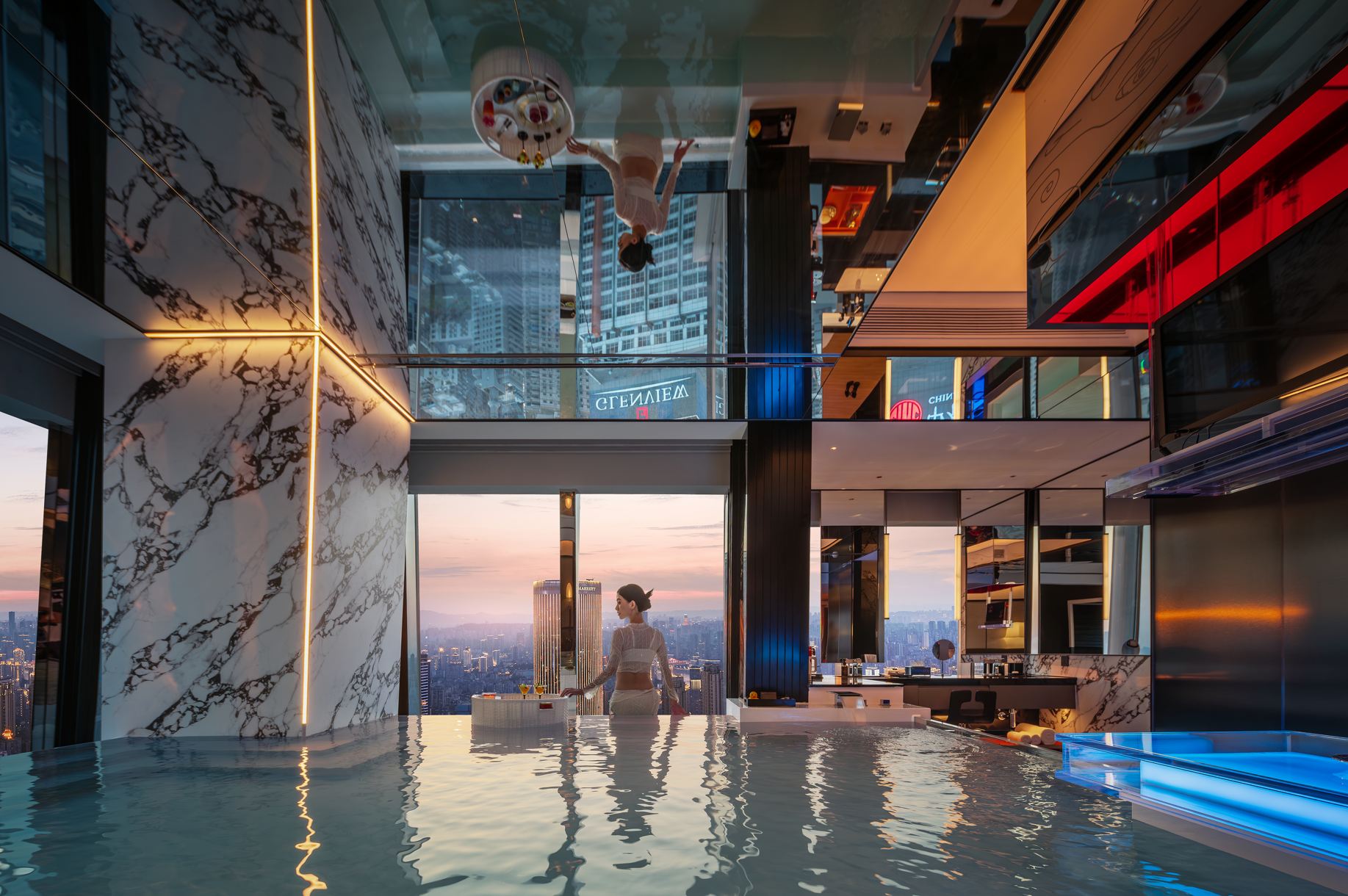 巴洛克之塔·270°私家湯池套房