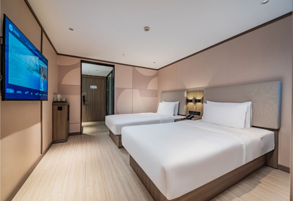 双床房（电视投屏+金可儿床垫）