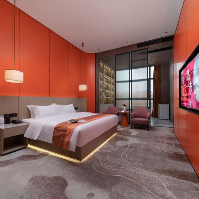 至尊時尚套房——帶多功能按摩浴缸 台山文華雅詩飯店優惠