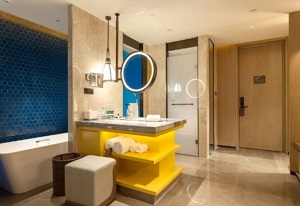 莫奈花海海景主题大床房