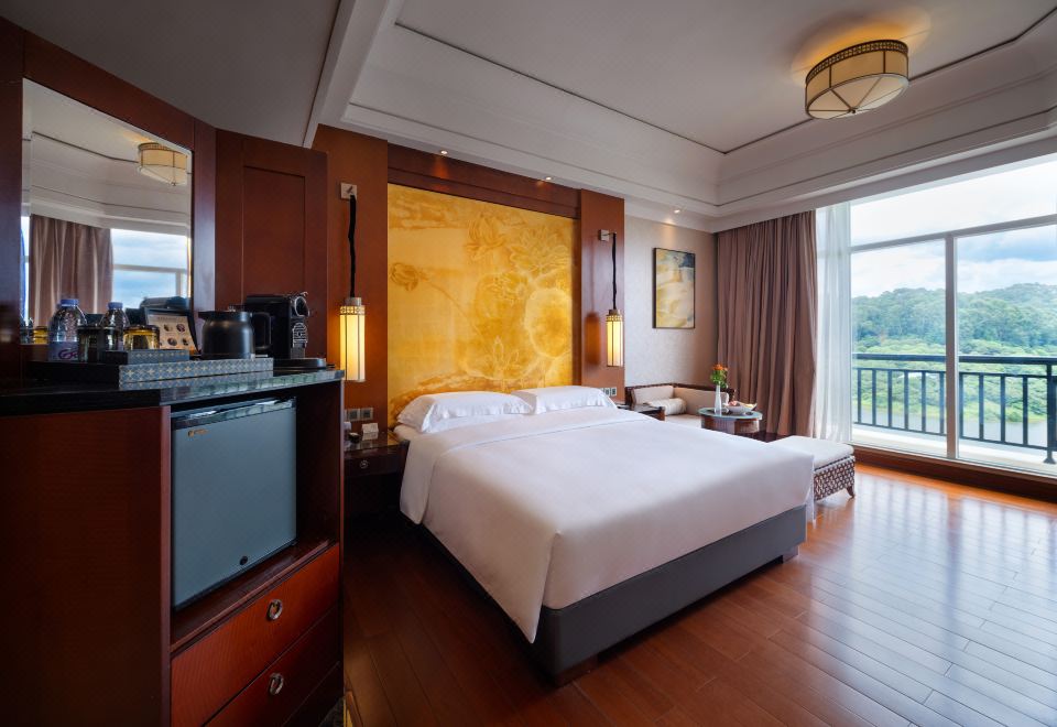 深度睡眠湖景大床房-智能U眠床墊