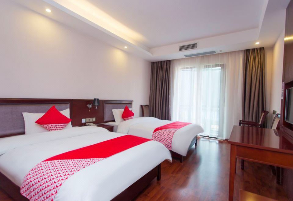 愜林丨豪華雙床房（通透采光+休閑沙發+私享小陽臺）