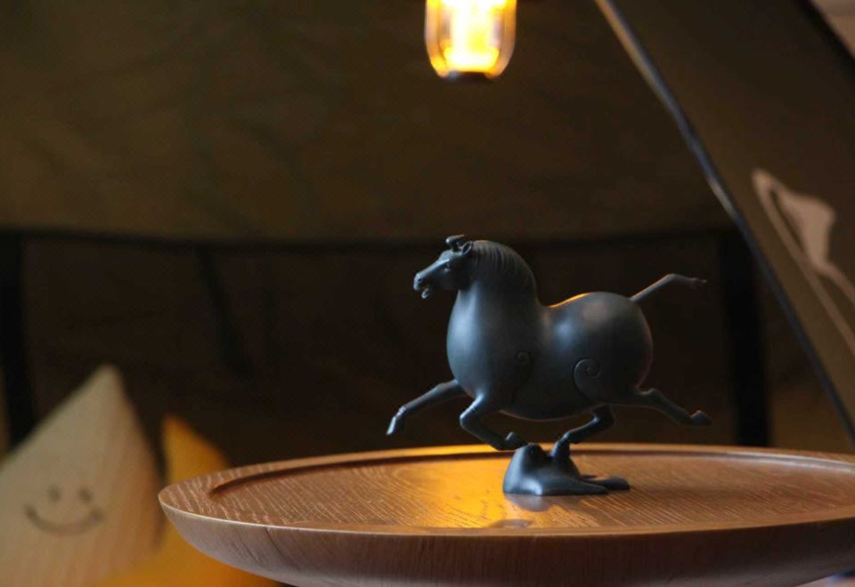 临湖露营风汤池别墅（一室一厅带院落）