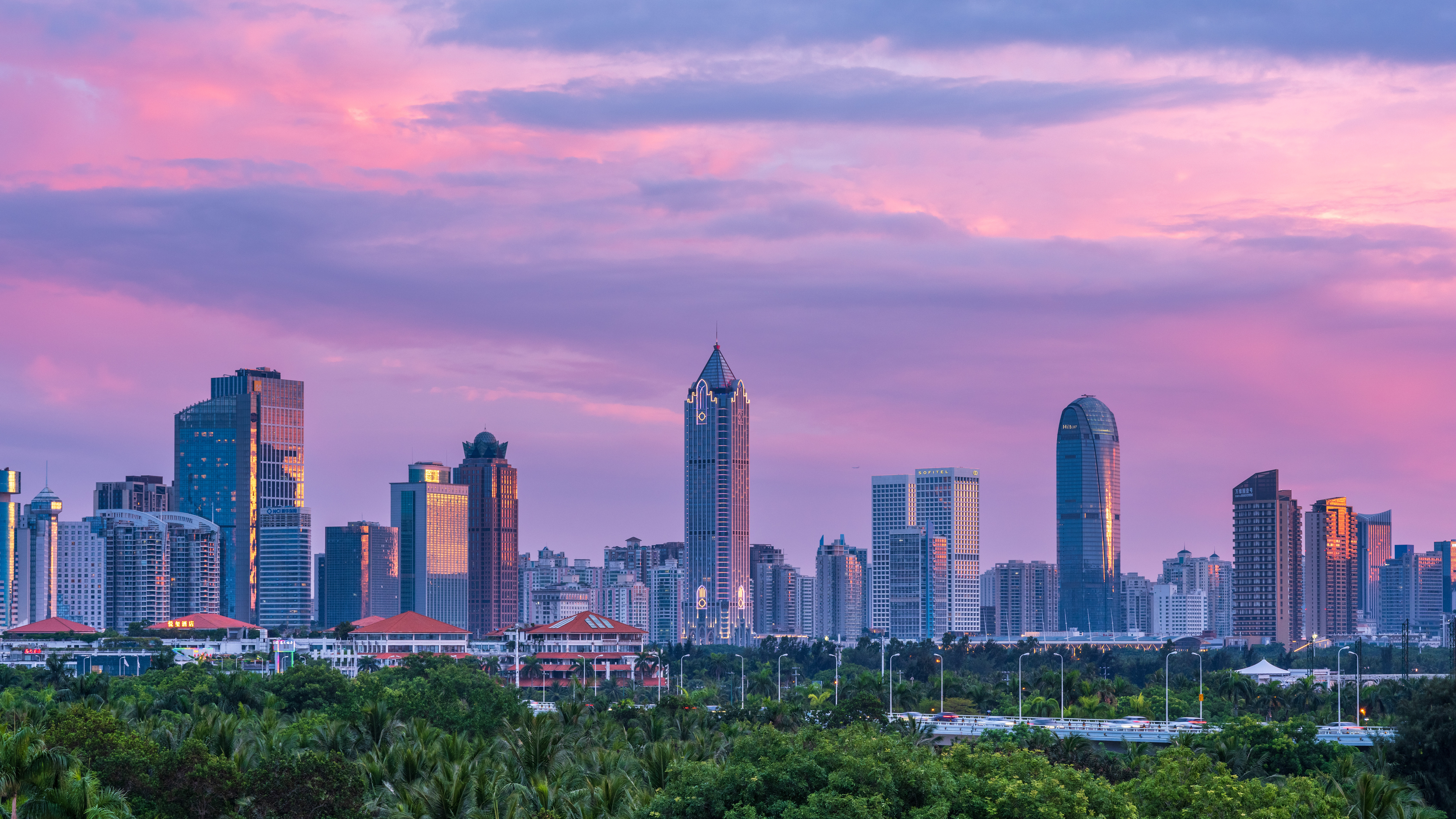 行政大床房-高楼层丨观海口湾畔