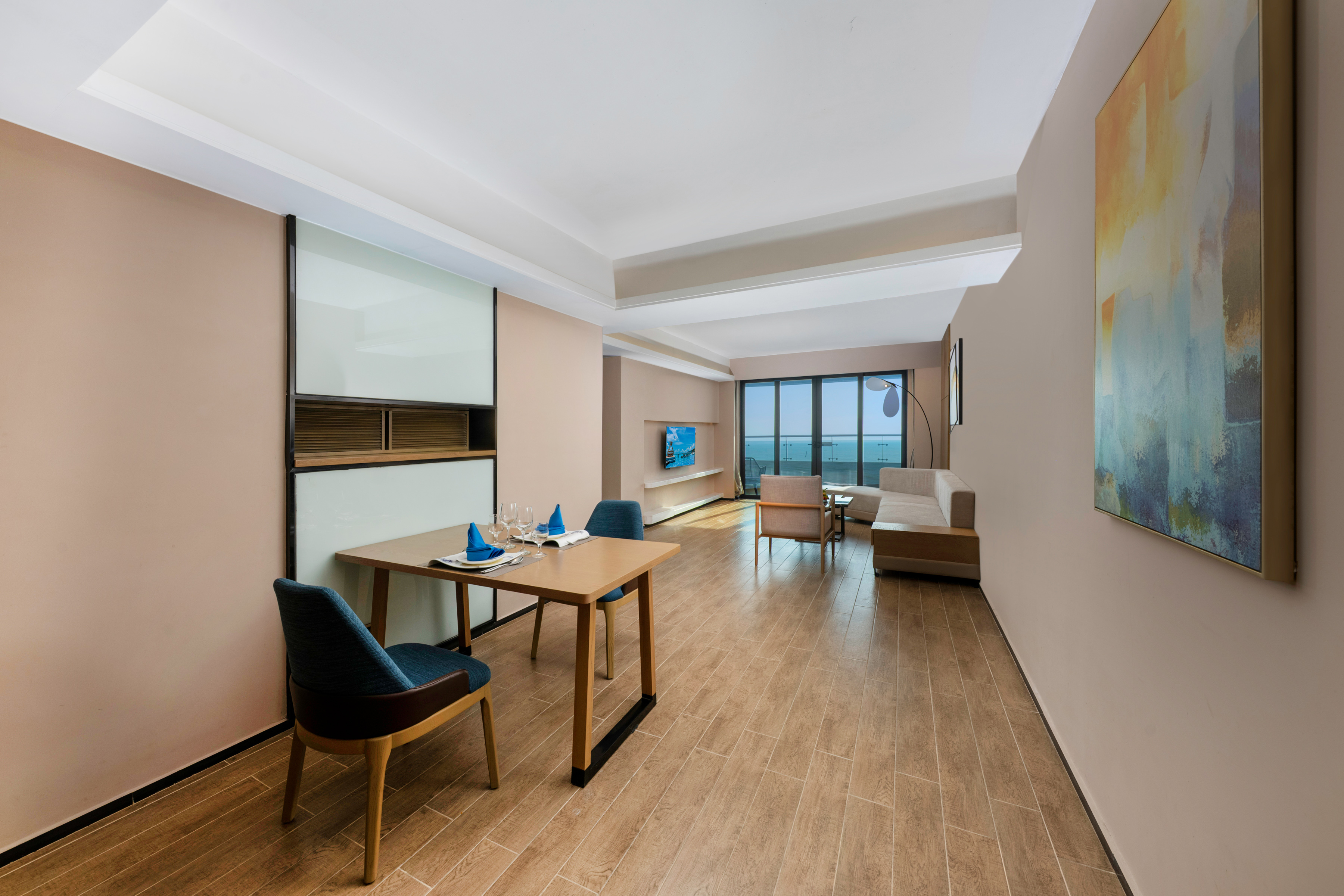 180°豪华双卧正海景套房