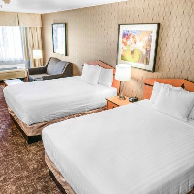 Double Queen ADA Accessbile Room With Roll In Shower Non Smoking Crystal Inn Hotel & Suites West Valley City West Valley City Promo Code