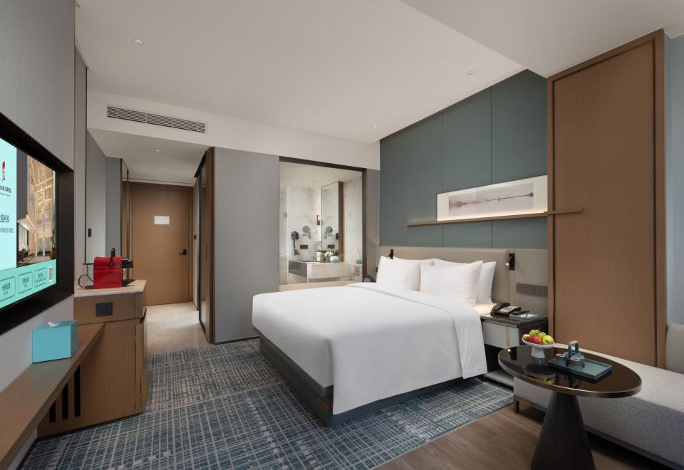 中山御街阳台大床房