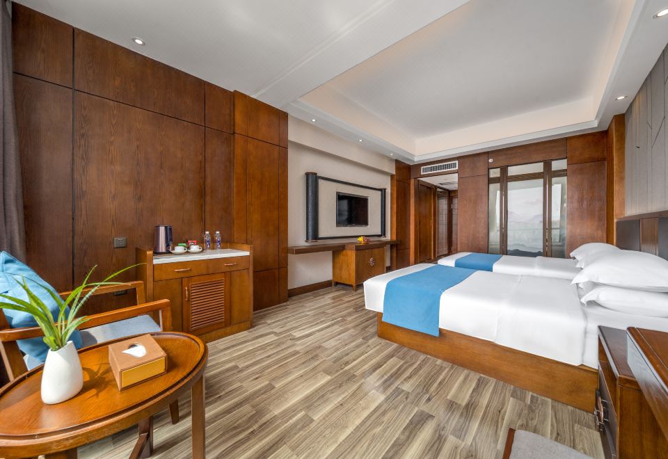 假日别墅景观双床房